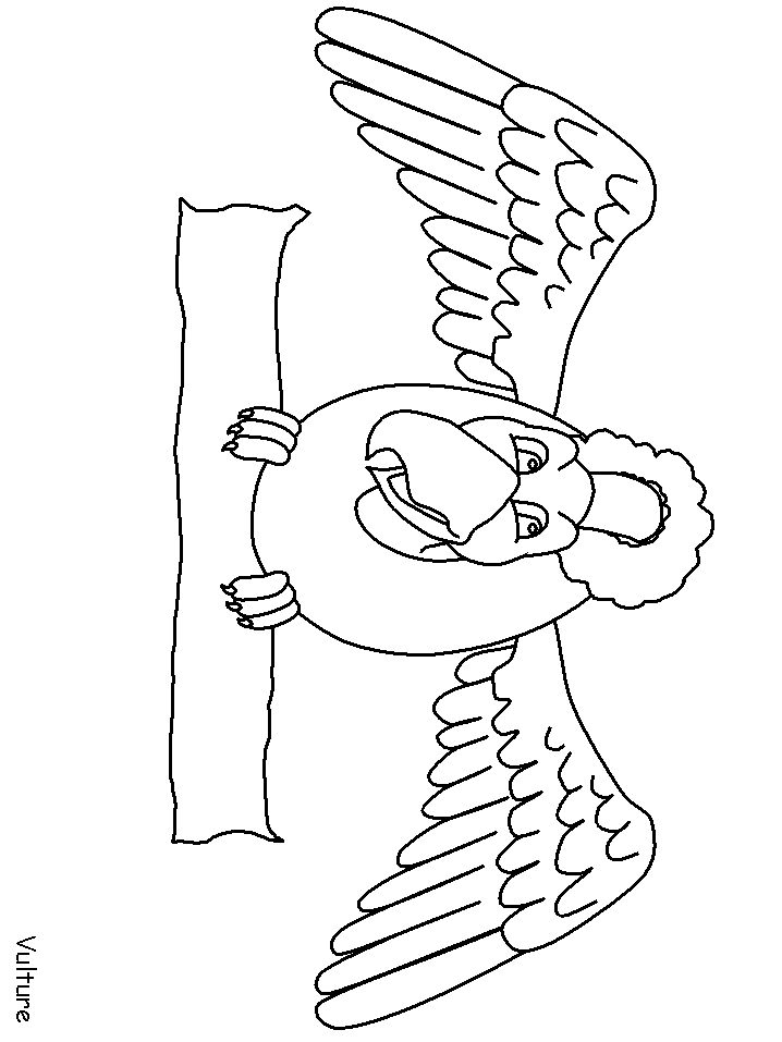 Get 85 Vulture Coloring Page Ideas 37