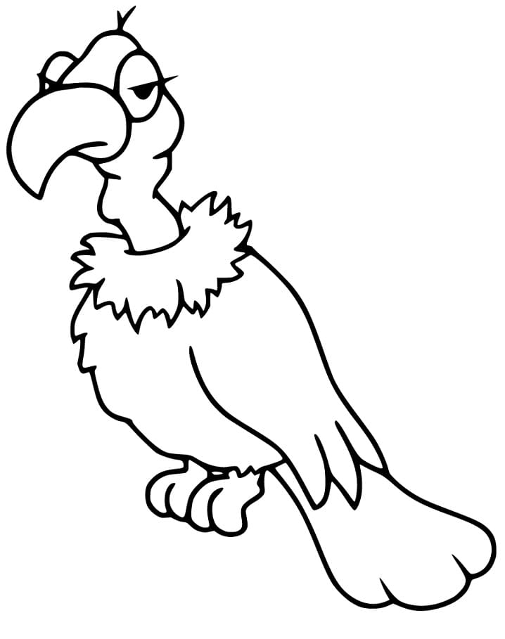 Get 85 Vulture Coloring Page Ideas 42