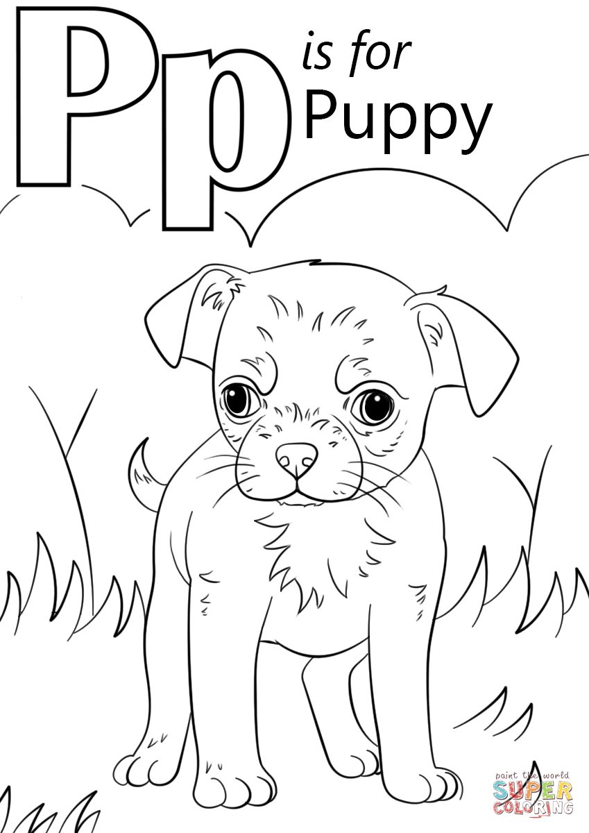 35 Printable Letter P Coloring Sheets 22