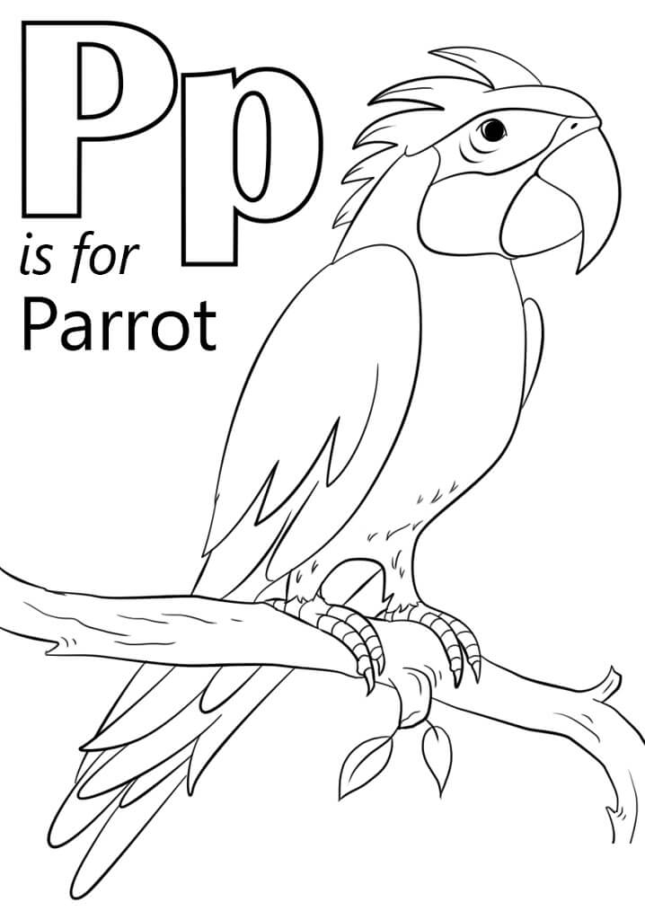 35 Printable Letter P Coloring Sheets 29