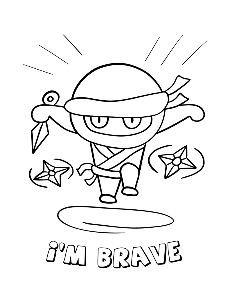 35 Printable Ninja Kidz Coloring Pages 25