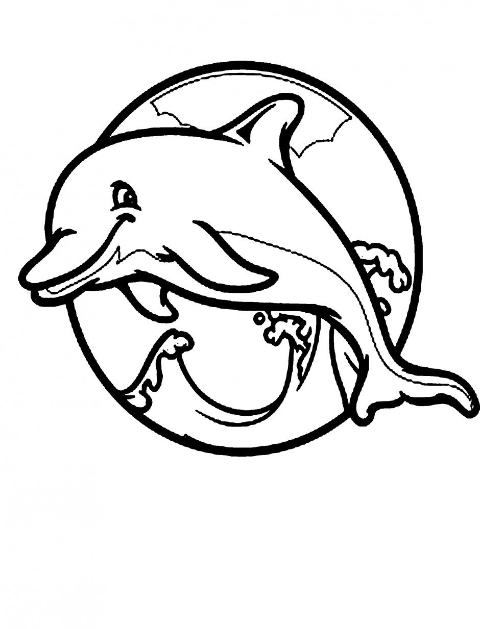 Save 60 Dolphin Coloring Pages To Print Out Ideas 52